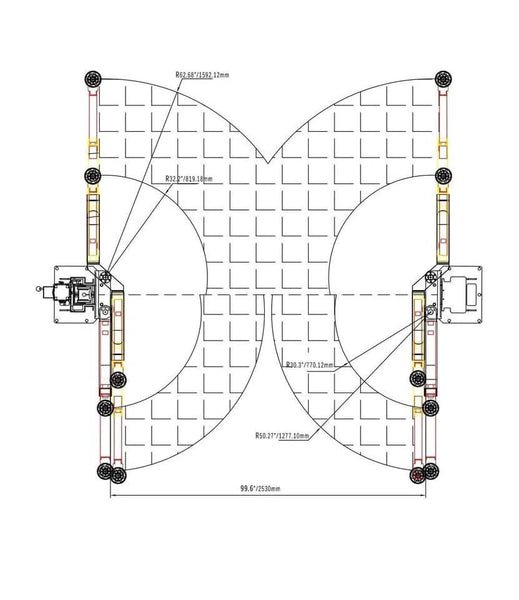Post lift AS110D by Katool Diagram