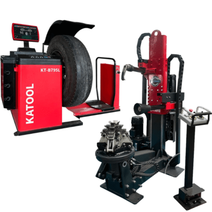 Katool KT-TV910 and KT-B795L Tire Changer and Wheel Balancer Combo